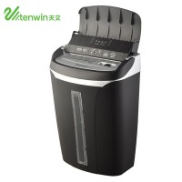 hot 2018 Tenwin 9001 black 21L auto feed ABS secrecy electronic paper shredder