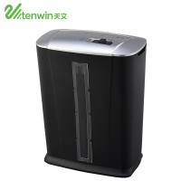 Tenwin 9003 Black 13L S3 strength industrial mini paper shredder for office family