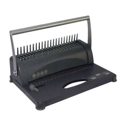 Office desktop easy use A4 size paper 320 sheets perfect hand manual spiral comb binding machine